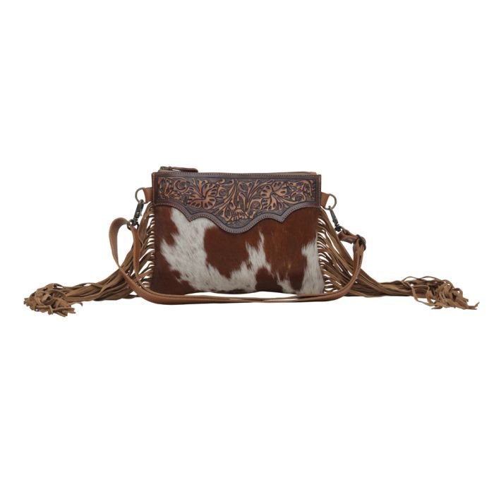 Myra Dusty Hand Tooled Bag