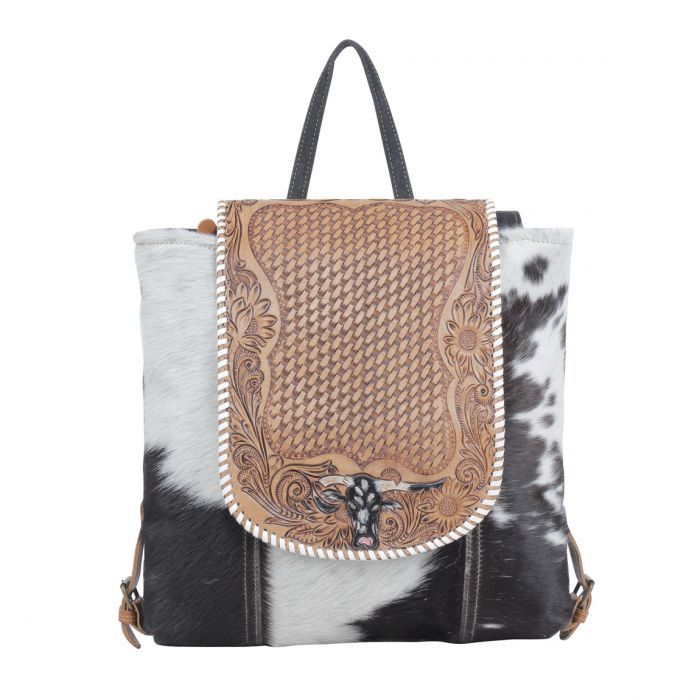 Myra Padauk Covers Hand Tooled Bag