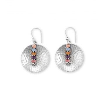 Myra Moon Rise Silver Earrings