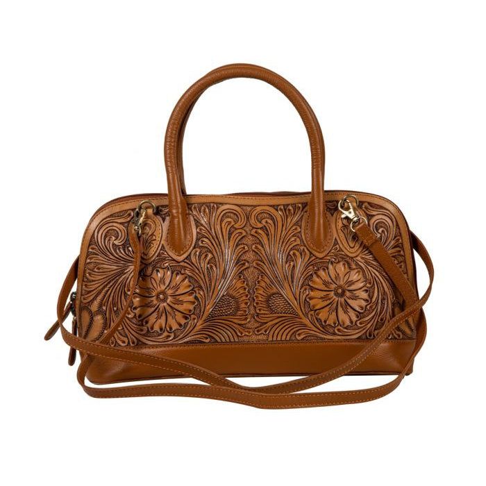 Myra Westward Hand Tooled Bag