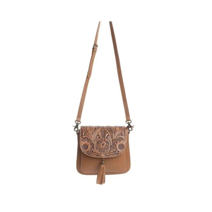 Myra Bella Bella Hand-Tooled Bag