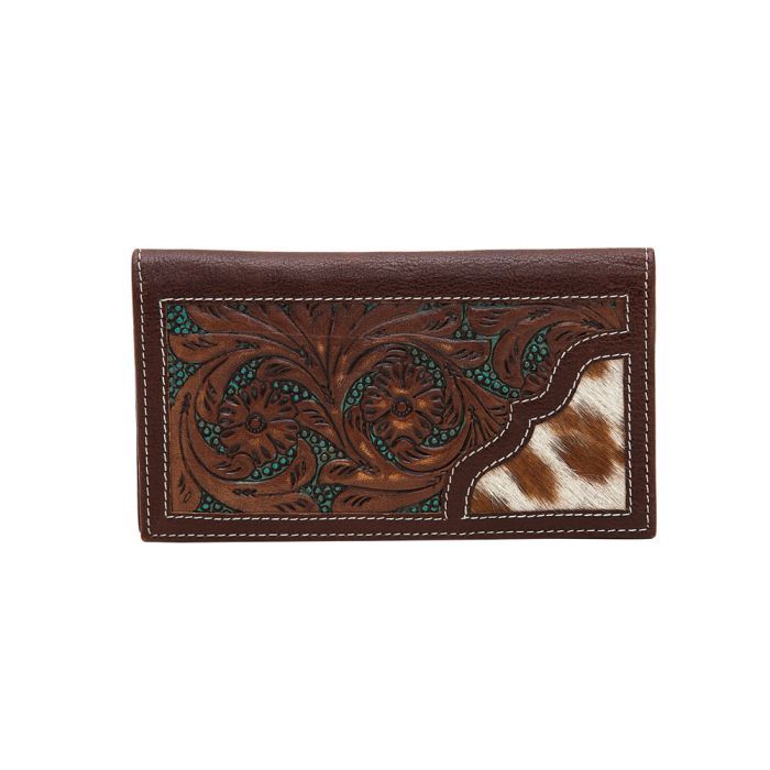 Myra Copper Prints Mens Wallet