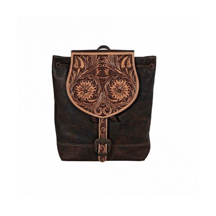 Myra Women's Rolling Plains Hand-Tooled Bag
