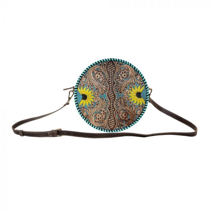 Myra Boho Teal Wallet