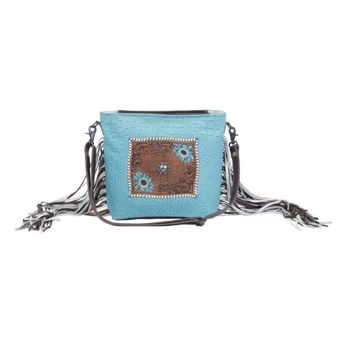 Myra Firmament Hand Tooled BAg