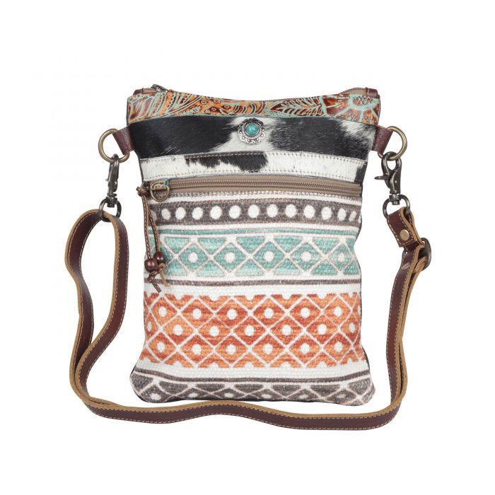 Myra Funky Chrome Printed Small &amp; Crossbody BAg