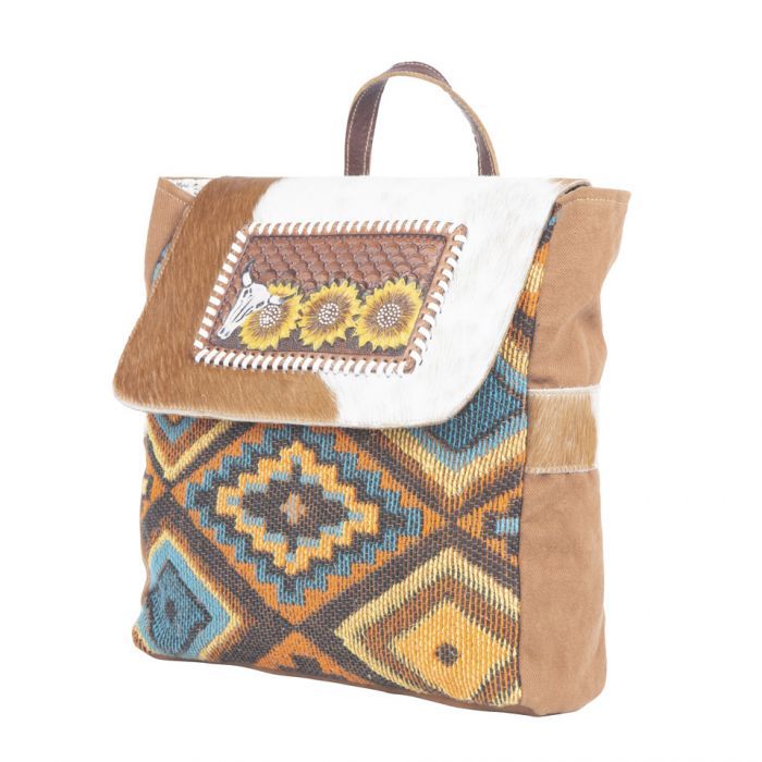 Myra Primordial Hand Tooled Bag