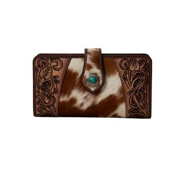 Myra Roscoe Ridge Hand Tooled Wallet