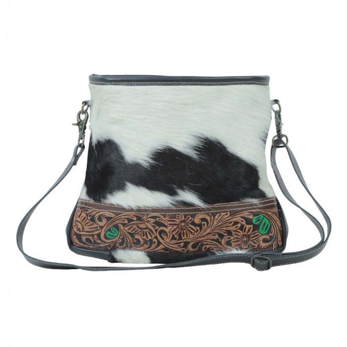 Myra Silhouette Hand Tooled Bag