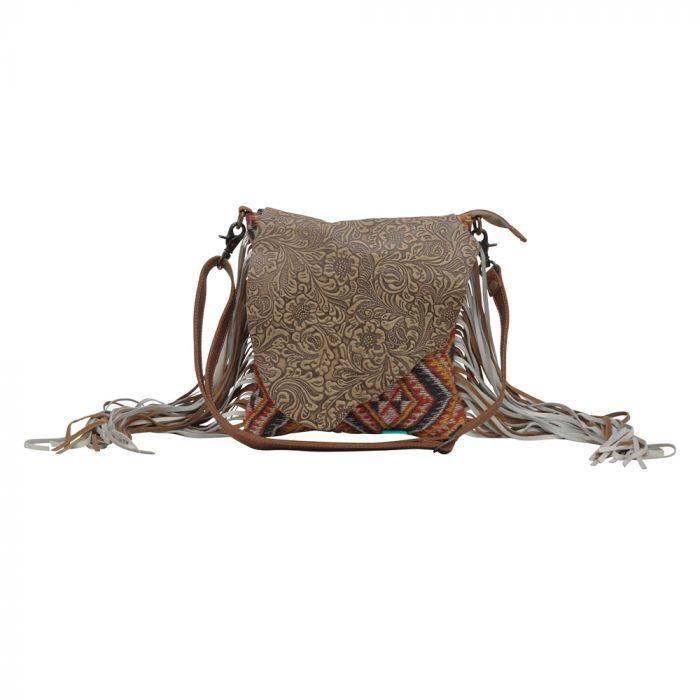 Myra Taupe Shape Concealed Bag