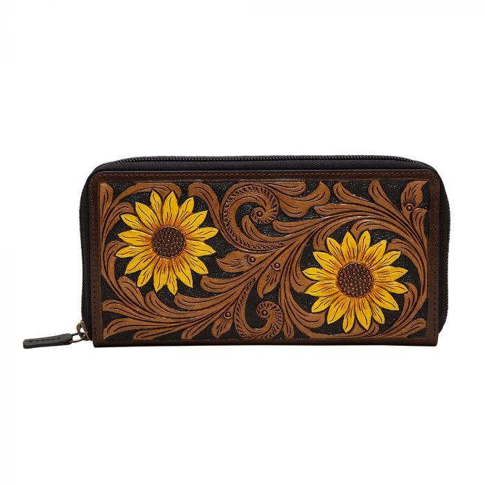 Myra Yellow Bloom Wallet