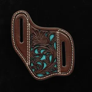 Nocona Knife Sheath - Brown/Turquoise