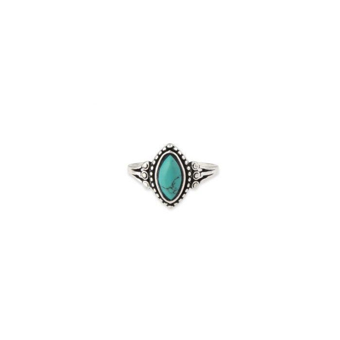 Myra Women's Penelope Turquoise Look Ring