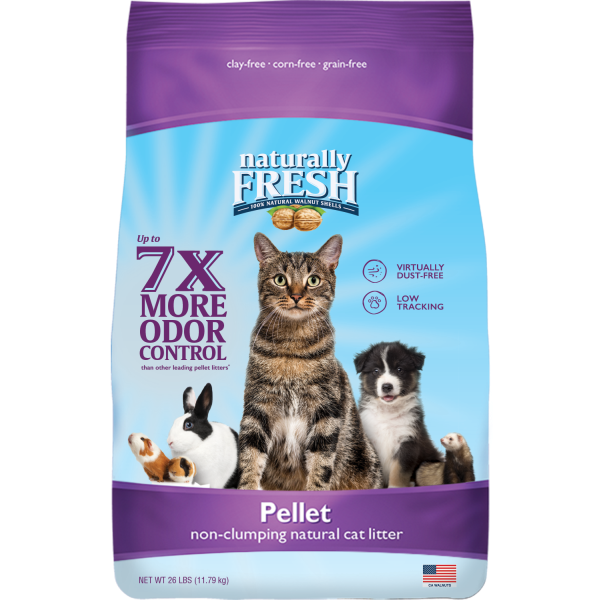 Naturally Fresh Cat/Small Animal Non-Clumping Pellet Litter 26 LB