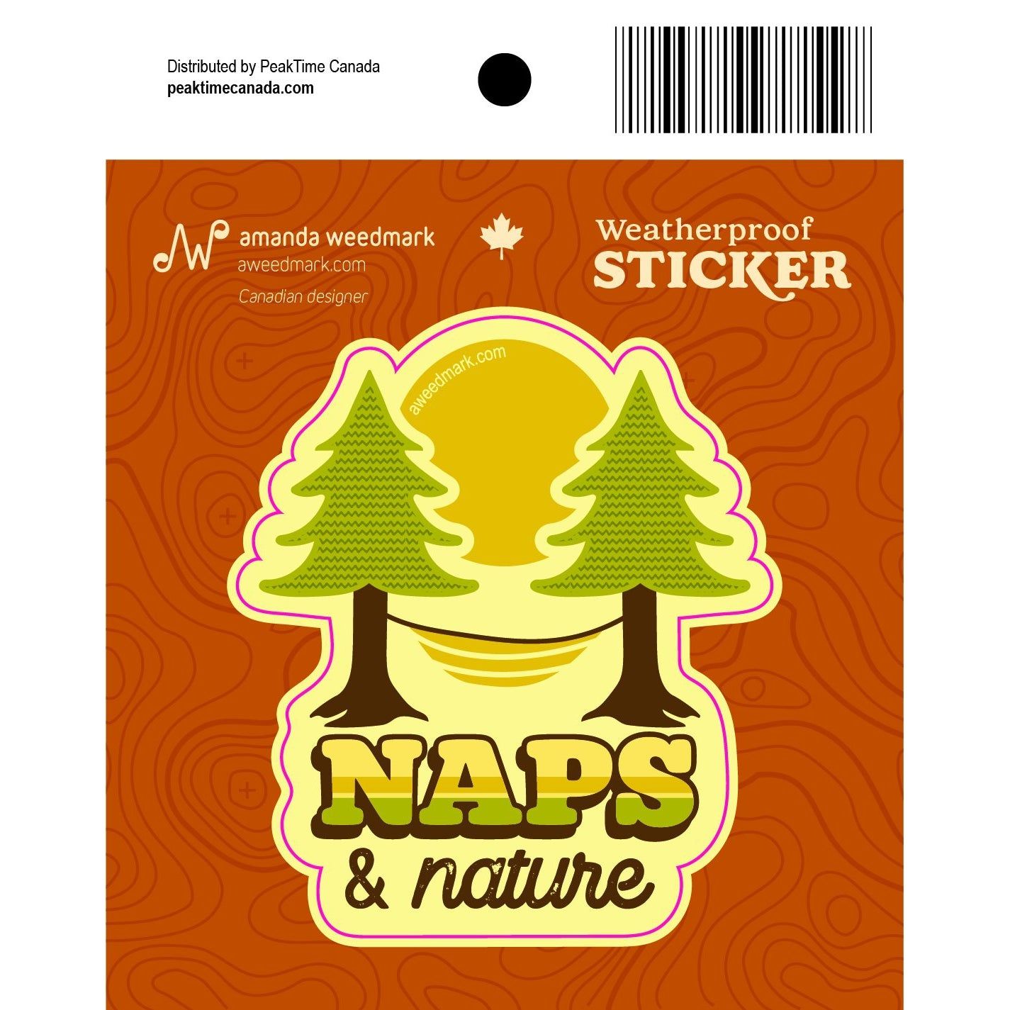 Naps &amp; Nature Sticker