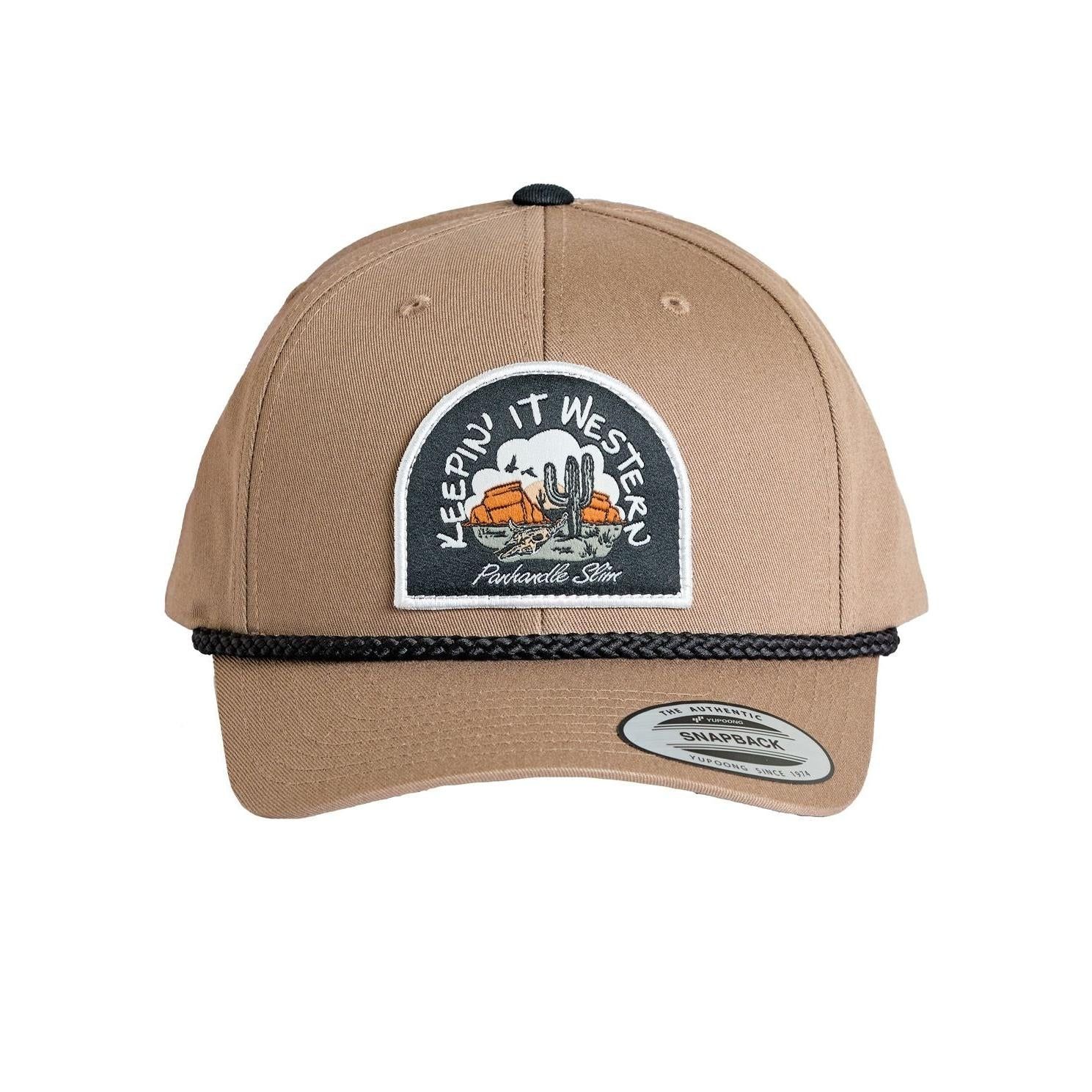 Panhandle Unisex Slim Cap- Khaki