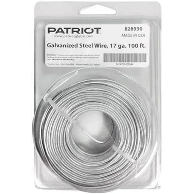 Patriot Steel Wire 17 ga 100 FT