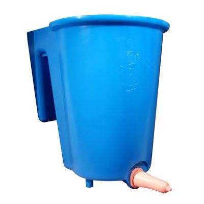 Peach Teat Calf Bucket-Reversible Single Teat 6L