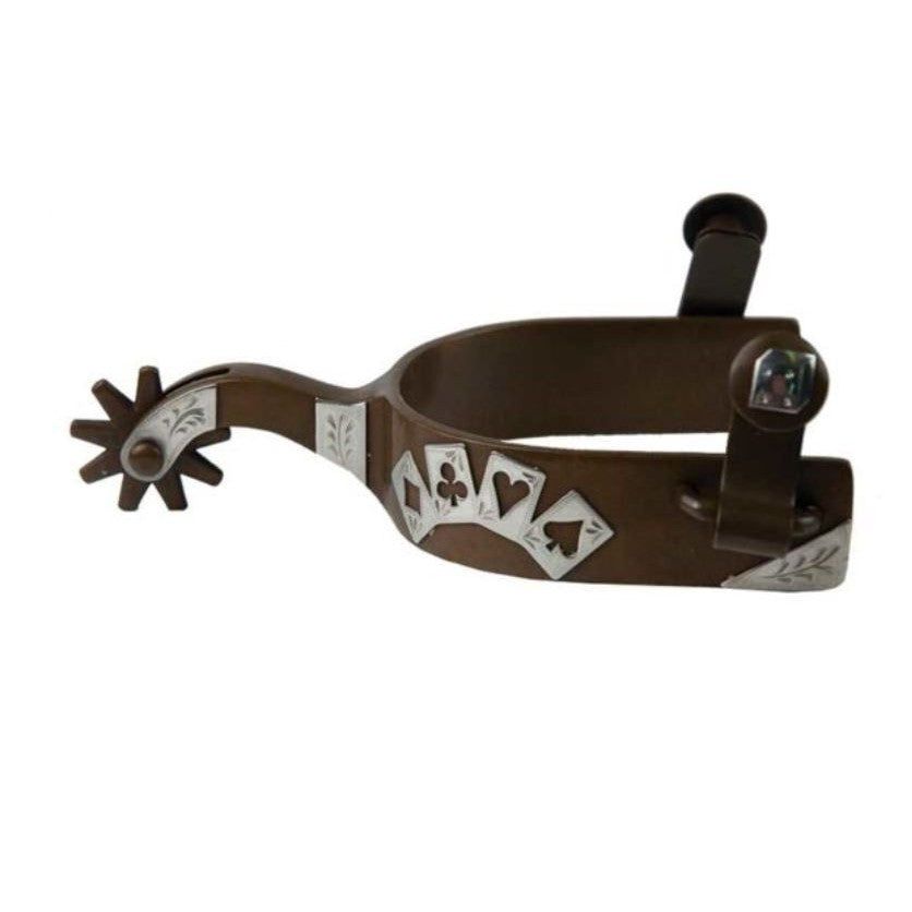 Poker Card Large Spurs