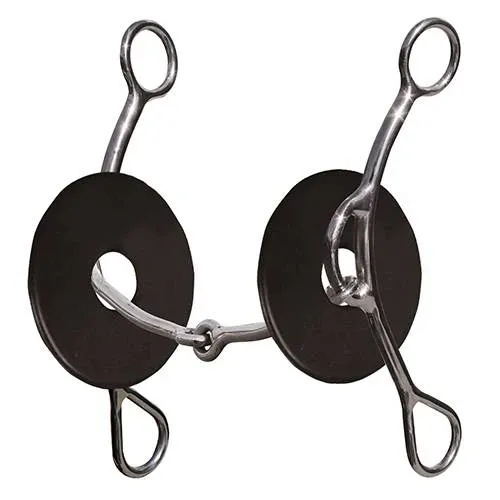 Professional's Choice Brittany Pozzi Gag Series - Smooth Snaffle 8" Shank