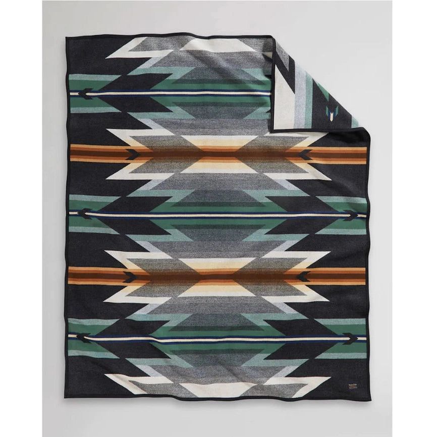 Pendleton Wyeth Trail Blanket Oxford Black - King