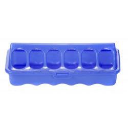 Plastic Ground Feeder Small 8in Blue