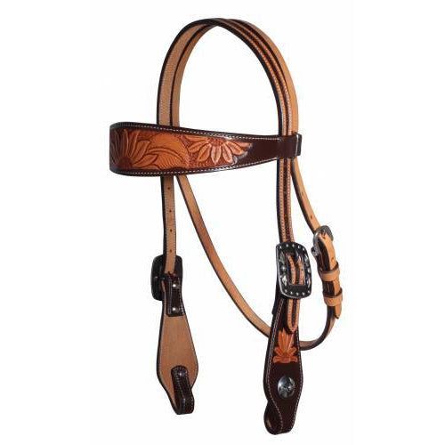 Professional's Choice Browband Sunflower Headstall