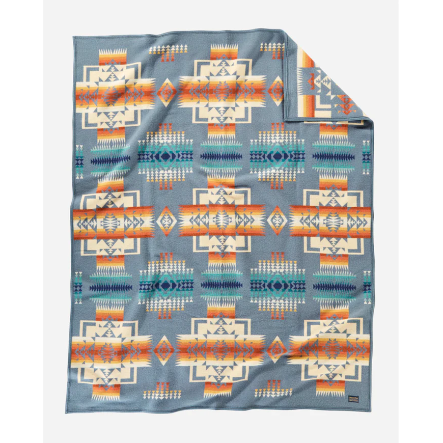 Pendleton Chief Joseph Twin Blanket - Slate
