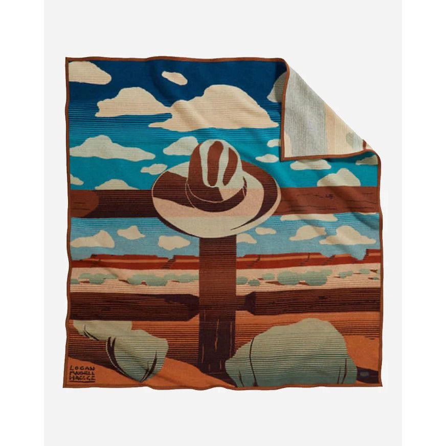 Pendleton Resting Place Blanket Brown Multi - Twin