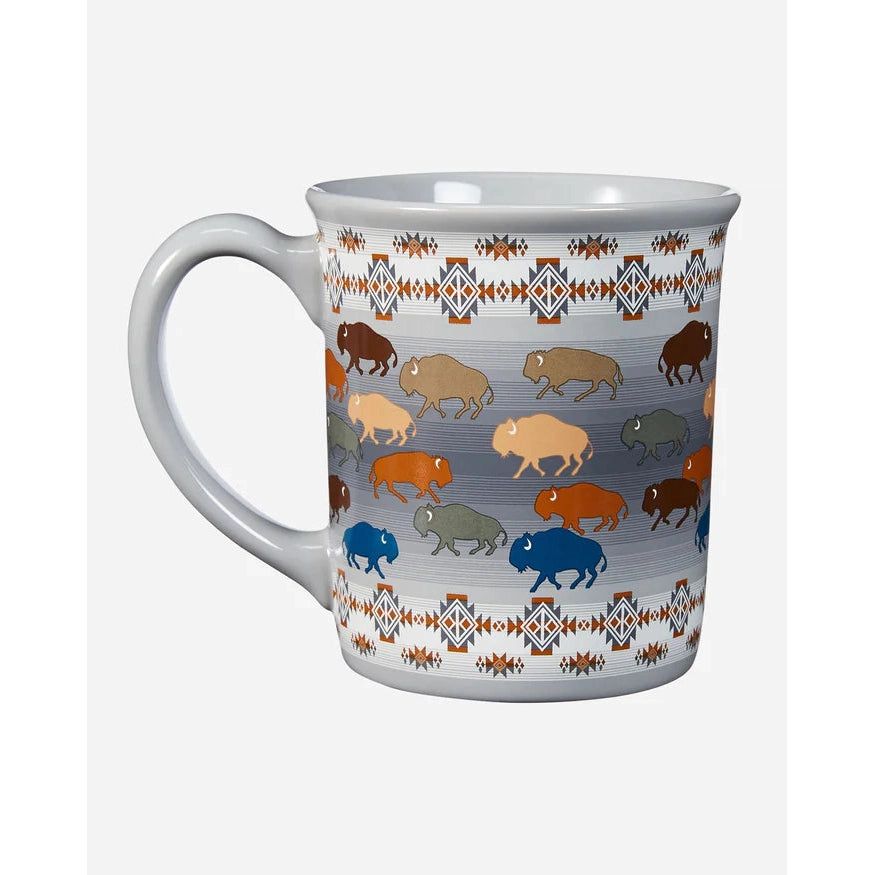 Prairie Rush Hour Coffee Mug - Grey
