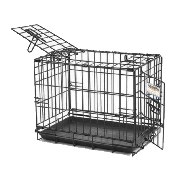 Precision 1000 Black ProValue Crate 19 x 12 x 14 Two Door