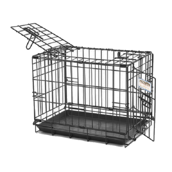 Precision 1000 Black ProValue Crate 19 x 12 x 14 Two Door