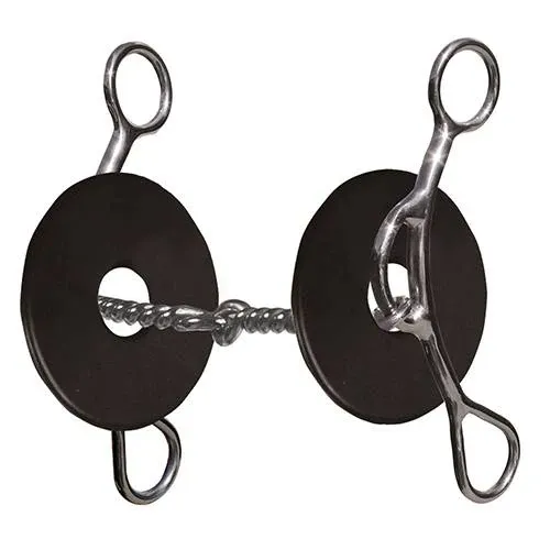 Professional's Choice Brittany Pozzi Gag Series - Twisted Wire Snaffle 6" Shank