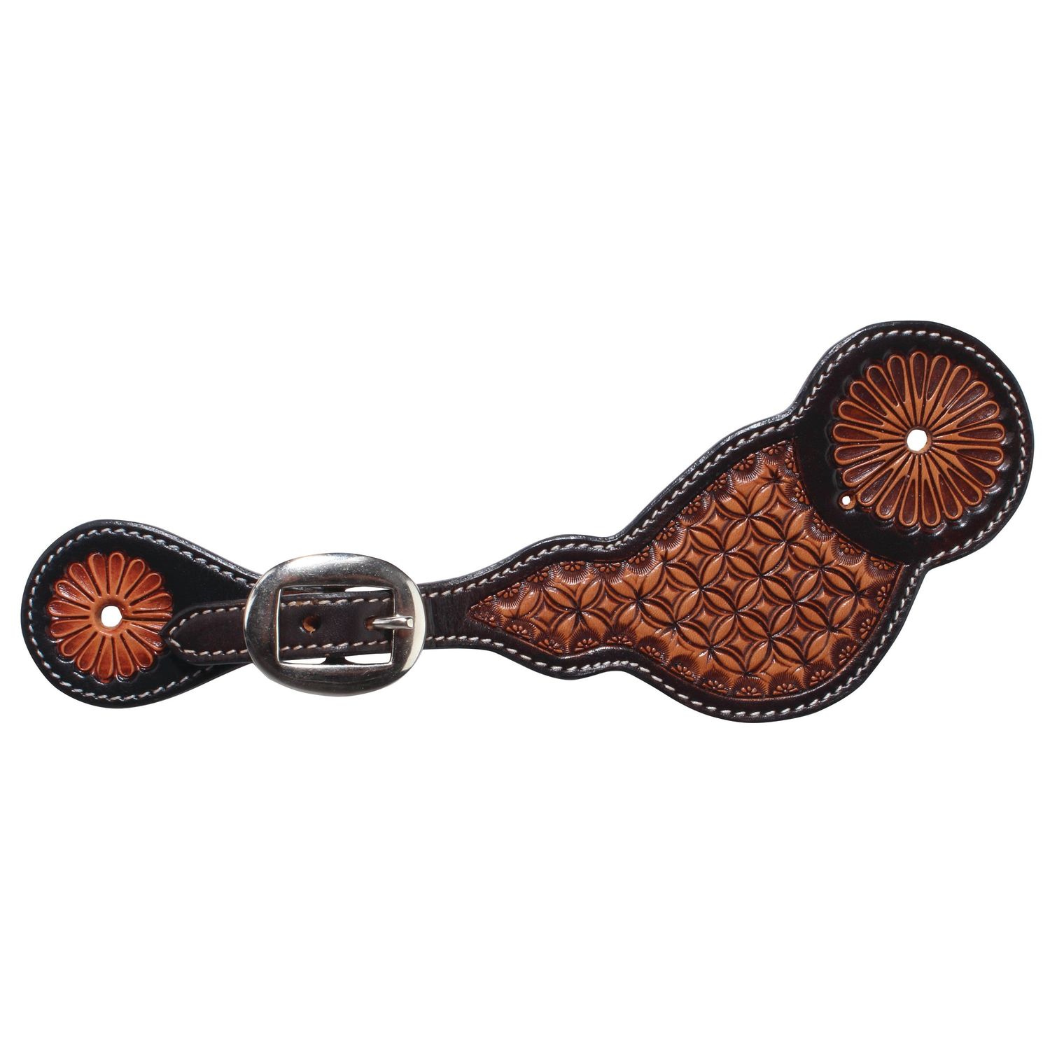 Professional's Choice Diamond Box Spur Strap - Men's