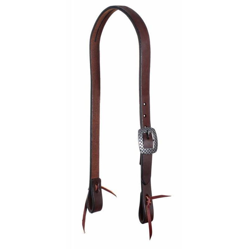 Professional's Choice Headstall 1" Slit Ear Oiled