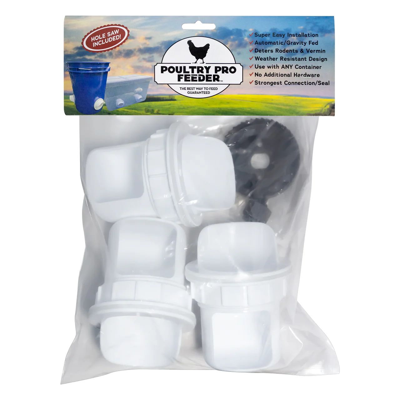 Poultry Pro Feeder 3 Pack DIY Kit