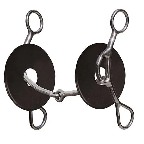Professional's Choice Brittany Pozzi Gag Series - Smooth Snaffle 6" Shank