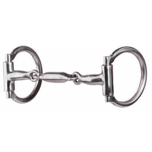 Professional's Choice D Ring Three Piece Snaffle