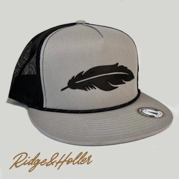 Pure Quill Flat Brimmed Hat