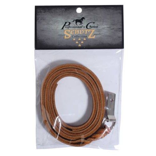 Professional's Choice Saddle String Plaited on Clip - Burgundy