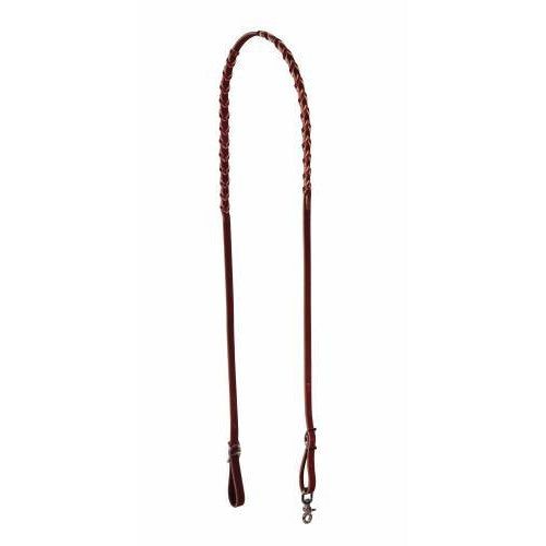 Professional's Choice Shutz Laced 3/4 Barrel Rein - Burgundy