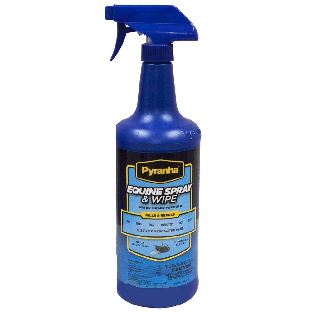 Pyranha Spray &amp; Wipe 32oz-Blue