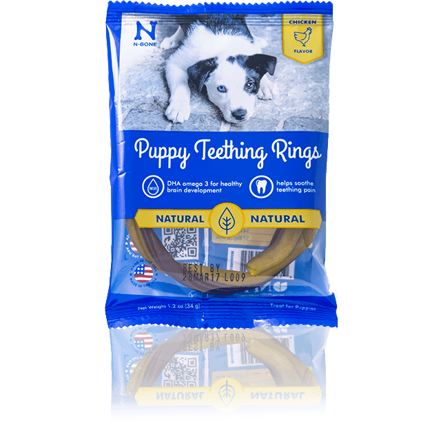 Puppy Teething Rings-Chicken - 3pack