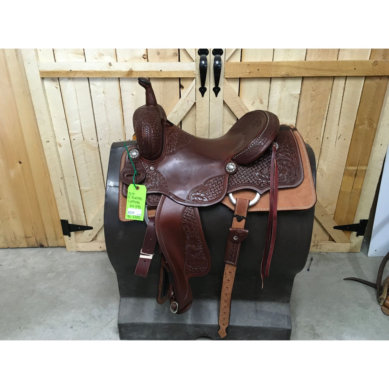 R. Ruelas 15.5" Cutting Saddle - 91-2335