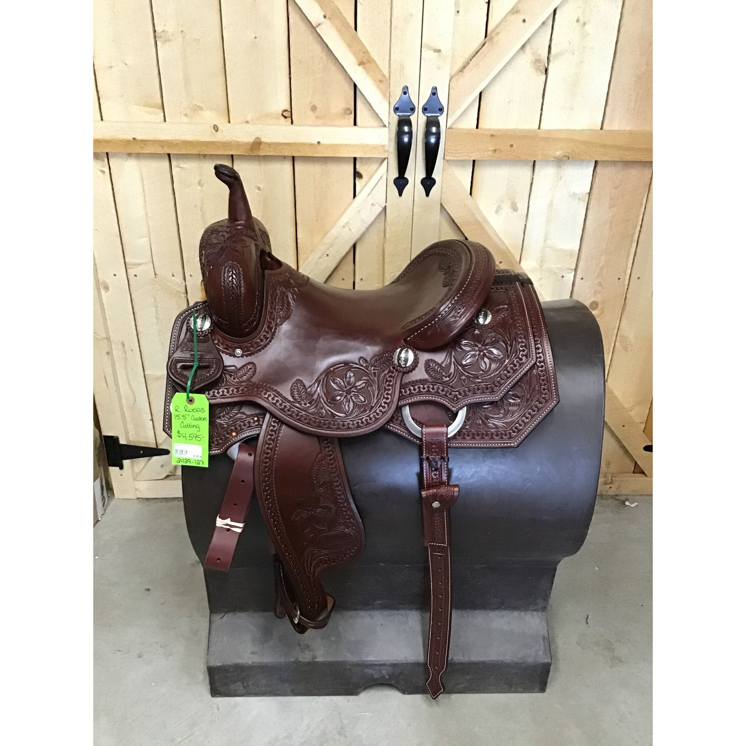R. Ruelas 15.5" Custom Cutting Saddle - 2429-127