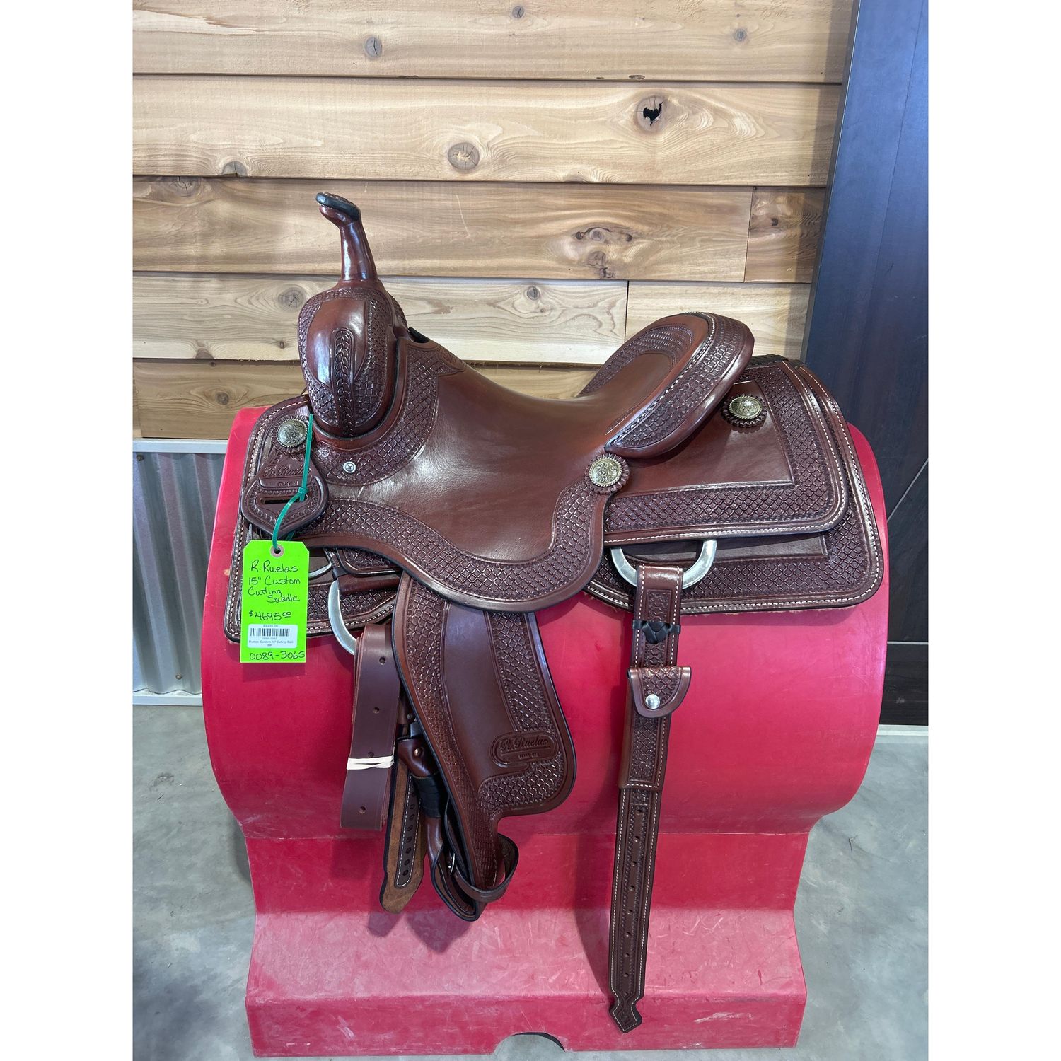 R. Ruelas Custom 15" Cutting Saddle