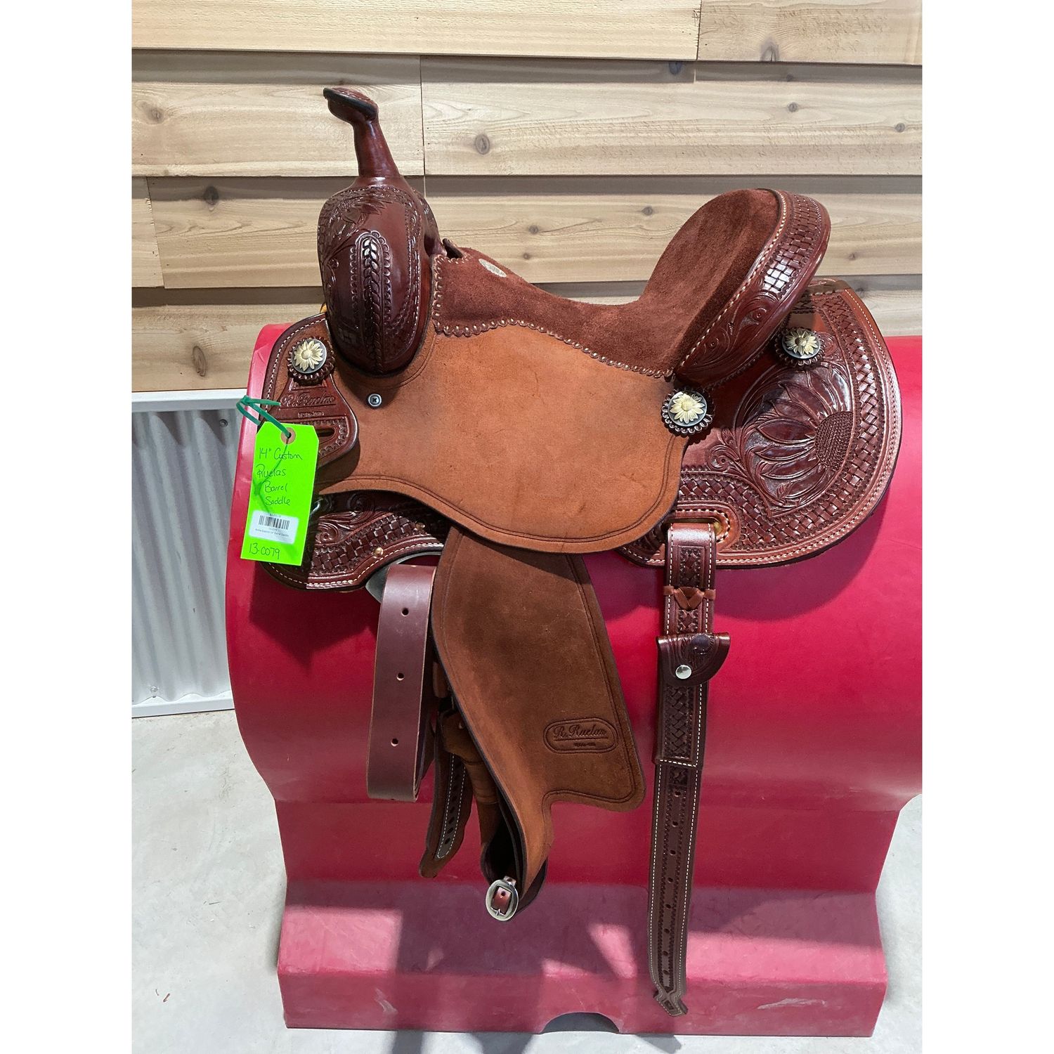 R. Ruelas Custom 14" Barrel Saddle