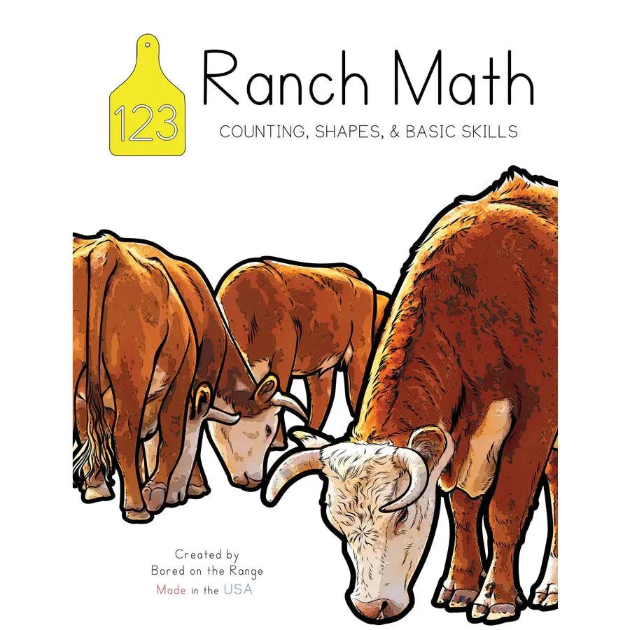 Ranch Math: Pre K &amp; Kindergarten Work Book