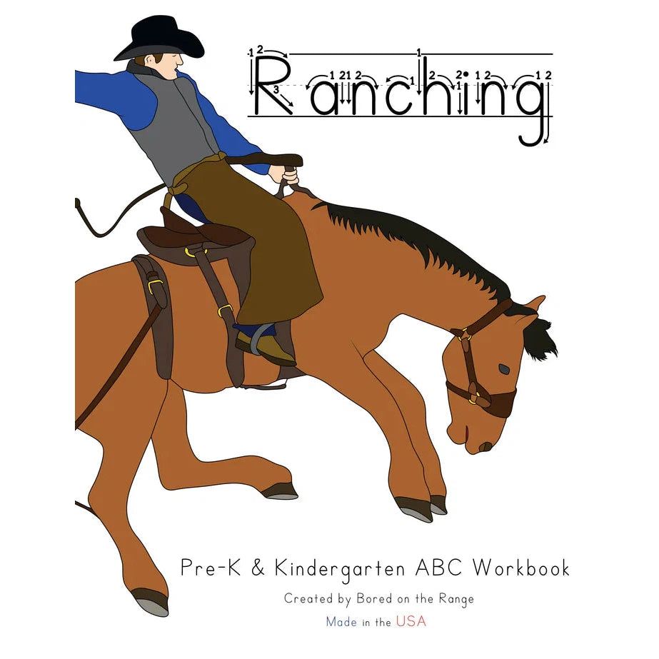 Ranching:Pre-K &amp; Kindergarten ABC Workbook