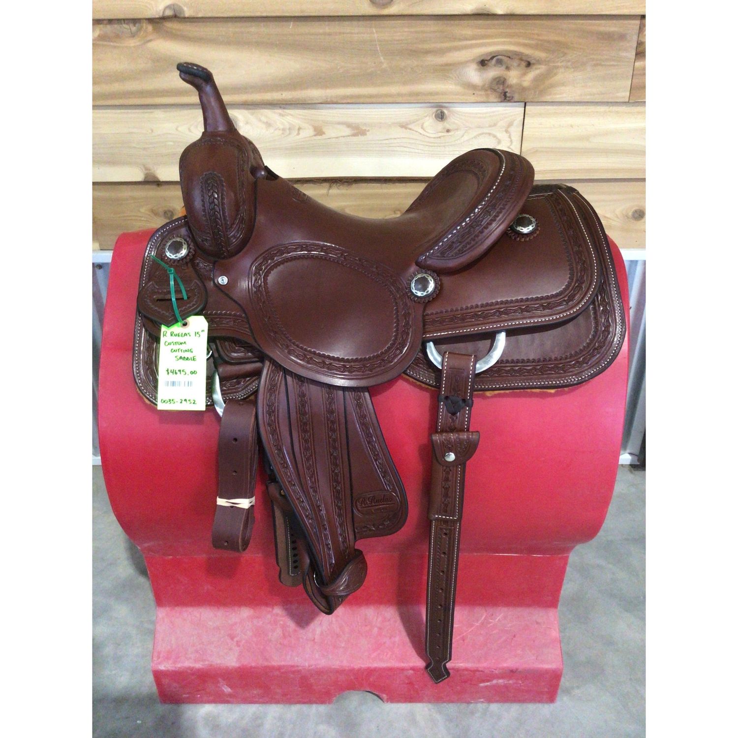 R. Ruelas 15" Custom Cutting Saddle